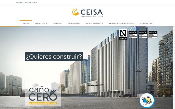 Posnetek zaslona ceisa.es