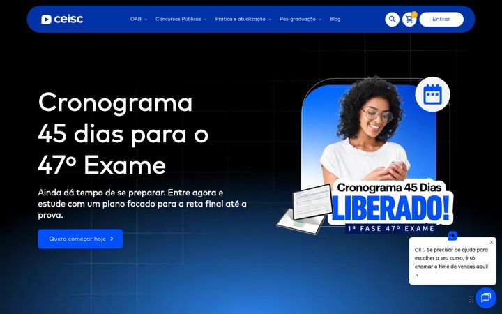 Screenshot of ceisc.com.br