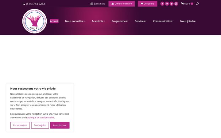 Screenshot of cejfi.org