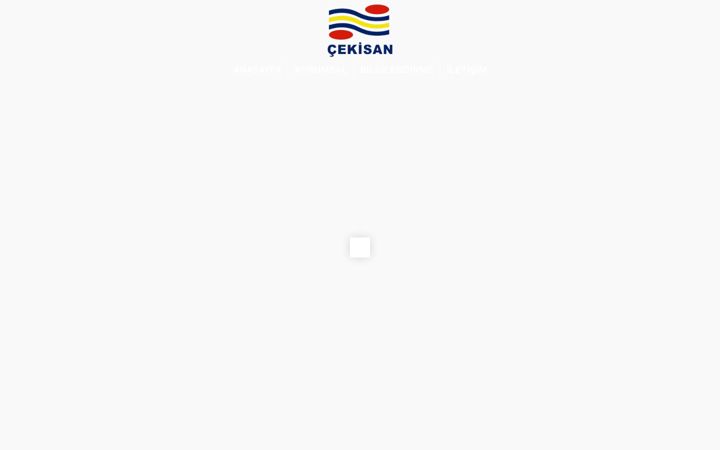 Kuvakaappaus sivustosta cekisan.com.tr