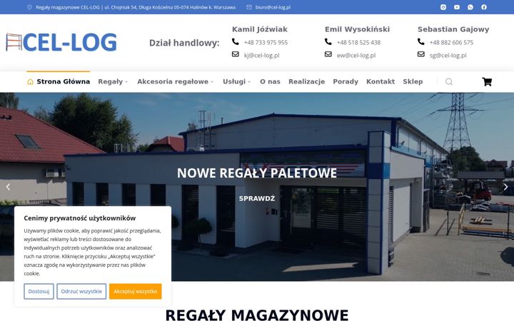 Zrzut ekranu cel-log.pl