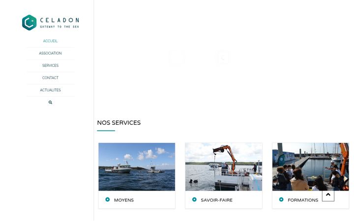 Screenshot of celadon.blue