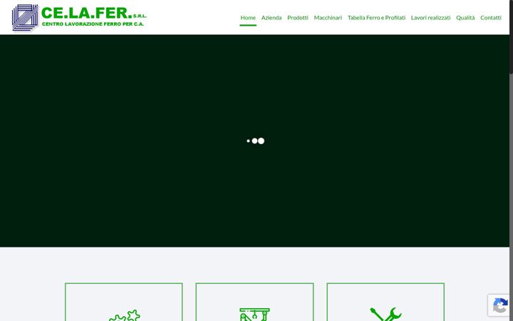 Captura de pantalla de celafer.it