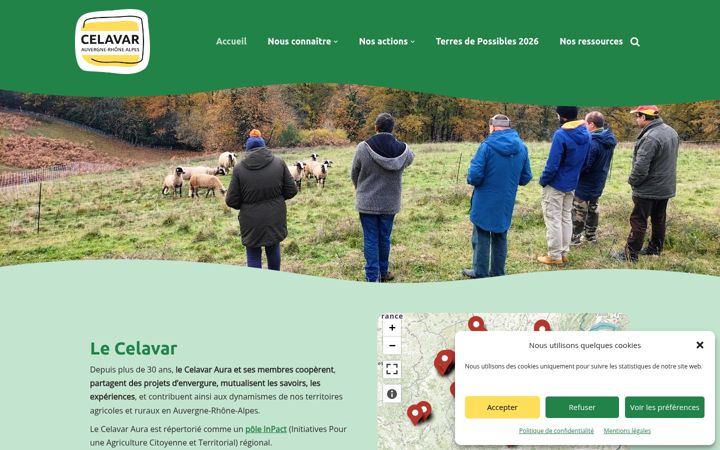Screenshot of celavar-aura.com