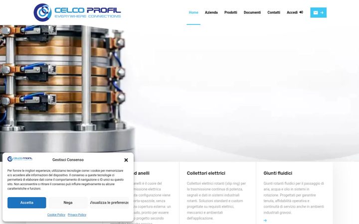 Screenshot of celcoprofil.com