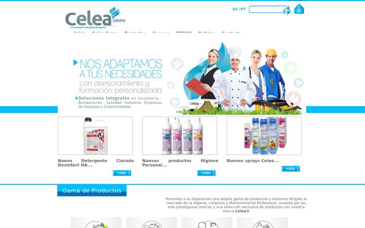 Екранна снимка на celea.es