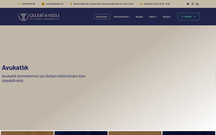Screenshot of celebihizli.com