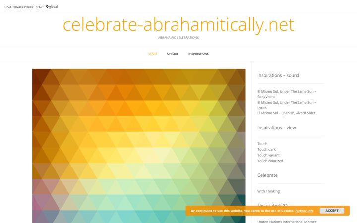Screenshot ta' celebrate-abrahamitically.net