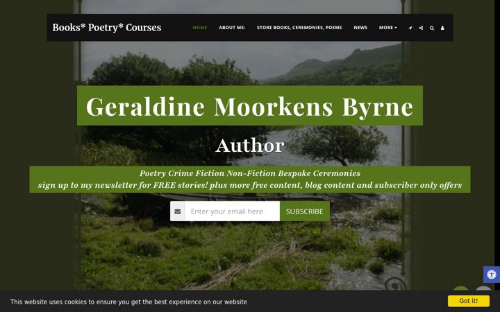 Screenshot of celebratingwords.com
