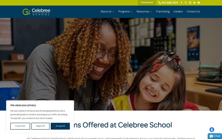 Screenshot of celebree.com