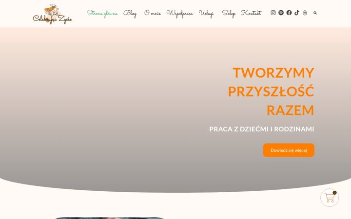 Zrzut ekranu celebrujaczycie.pl