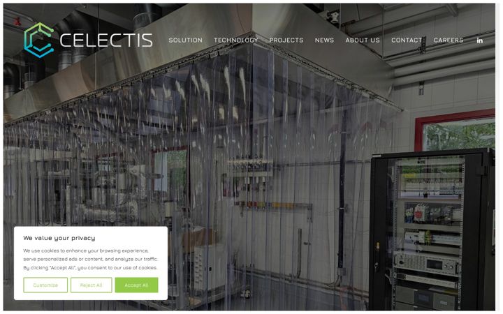 Screenshot of celectis.com