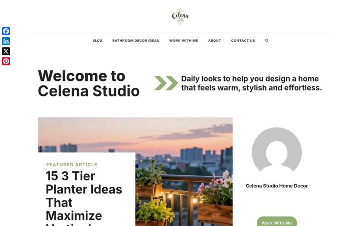 Screenshot of celenastudio.com