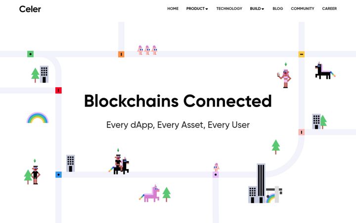 Ekrano kopija celer.network