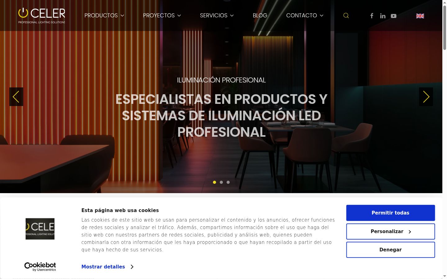 Capture d'écran de la bannière de consentement affichée avant toute interaction