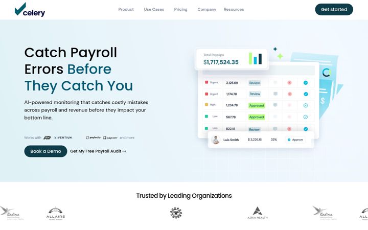 Screenshot of celeryway.com