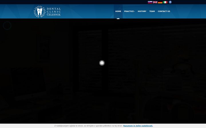 Screenshot ta' celesnik.net