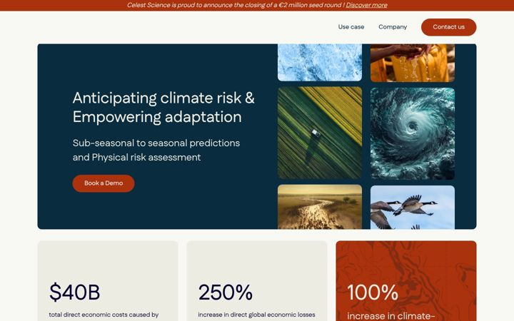 Screenshot of celest.science