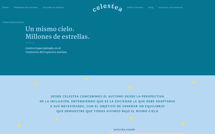 Екранна снимка на celestea.es