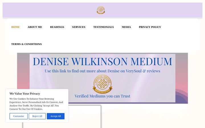 Screenshot of celestiallove.com.au