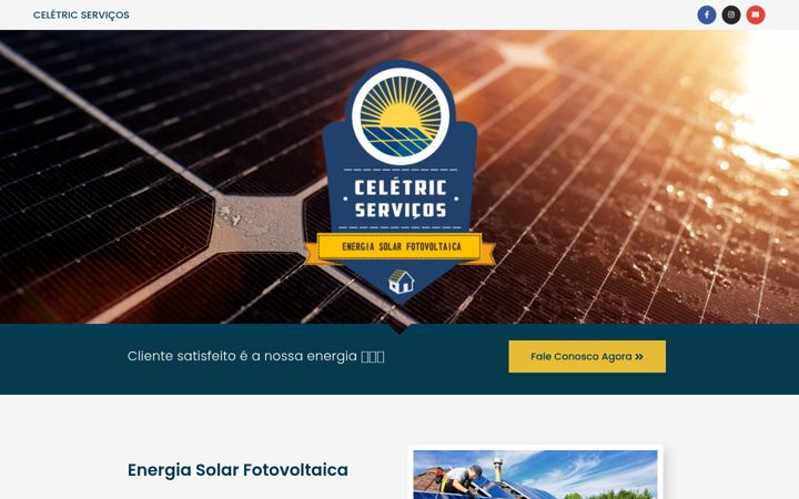 Screenshot ta' celetric.com.br