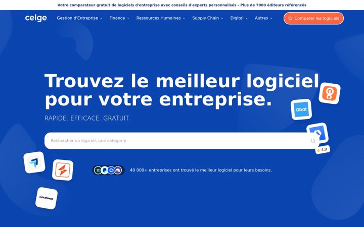 Screenshot von celge.fr