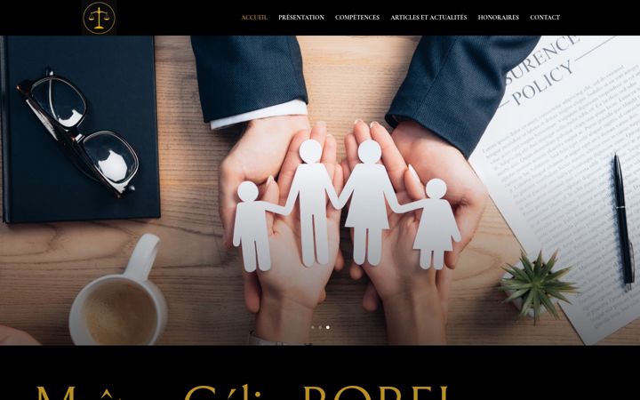 Screenshot of celiaborel-avocat.fr