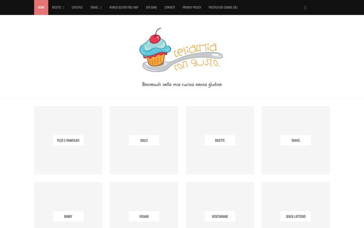 Screenshot of celiachiacongusto.it
