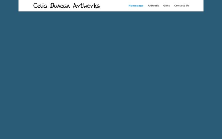Screenshot of celiaduncan-artworks.co.uk