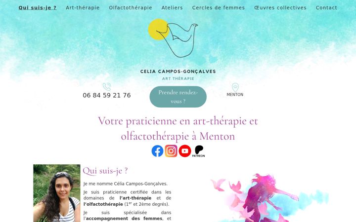 Screenshot of celiag.fr