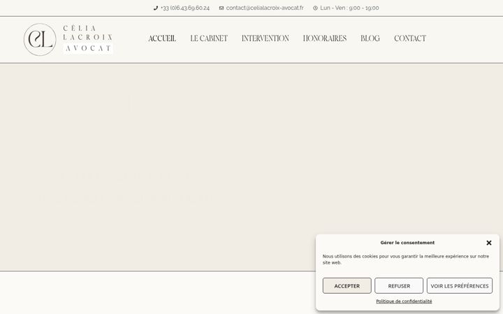 Screenshot of celialacroix-avocat.fr