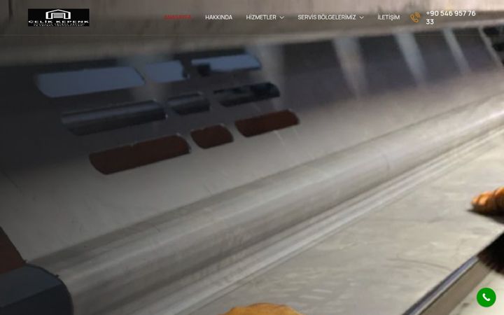 Screenshot of celikkepenk.com