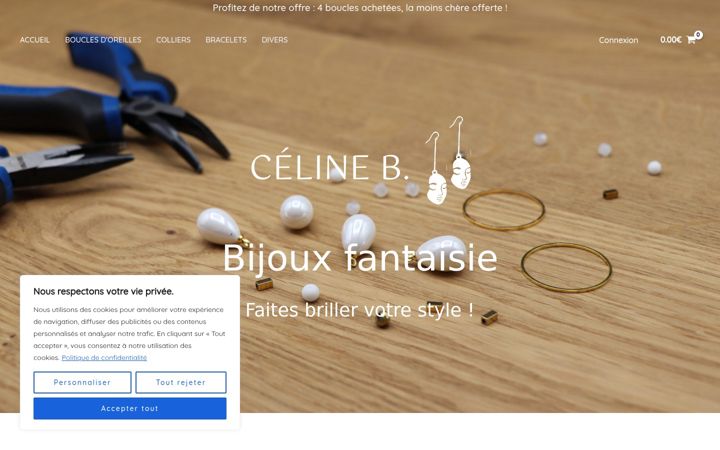 Skærmbillede af celine-b.fr