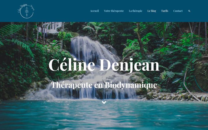 Screenshot of celine-denjean-therapeute.com