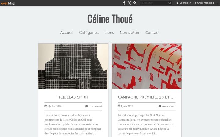 Screenshot of celine-thoue.com