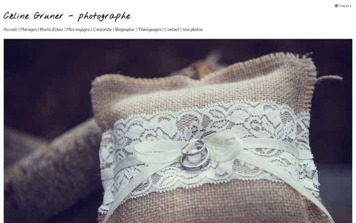 Screenshot of celinegruner.com