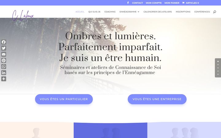 Screenshot ta' celinelaloux.com