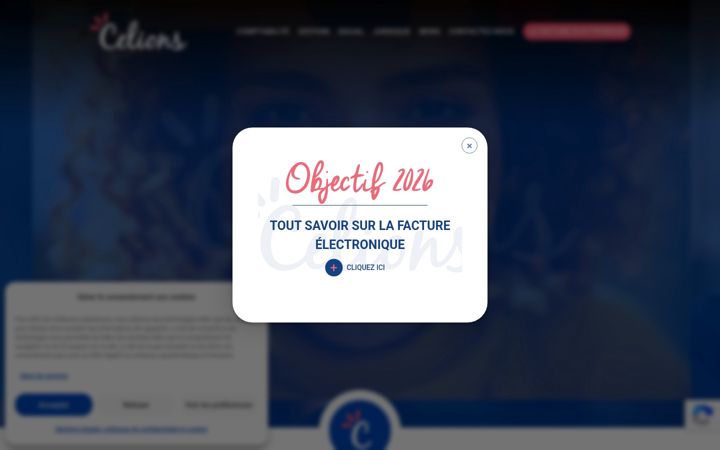 Screenshot of celions.fr