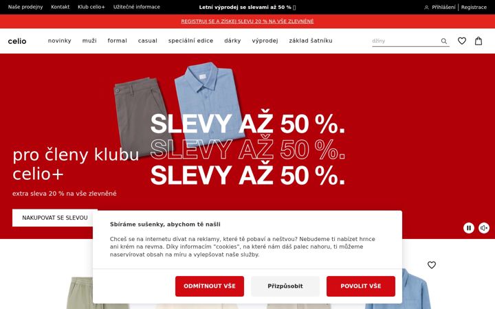 Screenshot ta' celiostore.cz