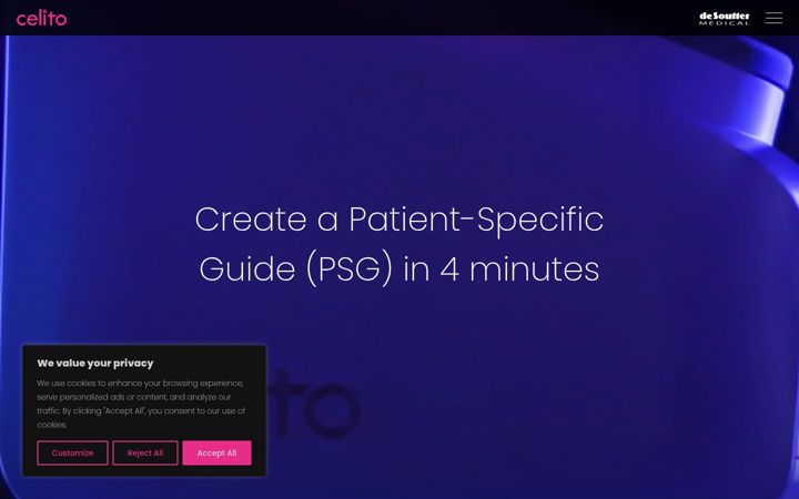 Screenshot ta' celito.co.uk