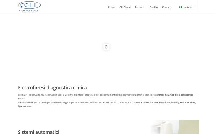 Screenshot ta' cell-startproject.net