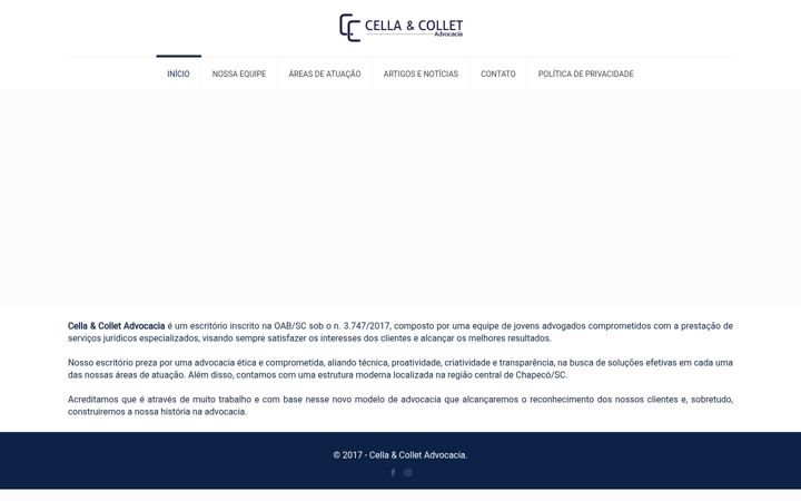Screenshot ta' cellacollet.com.br