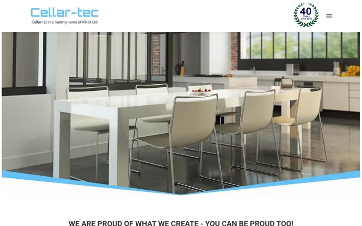 Screenshot ta' cellar-tec.co.uk