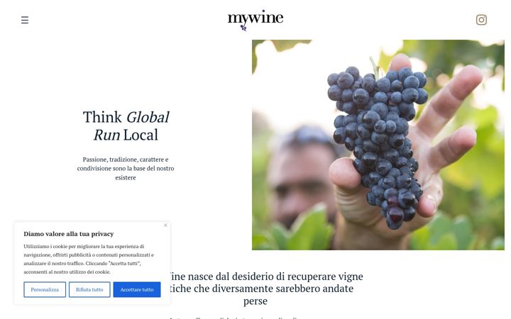 Screenshot of cellarengo.wine