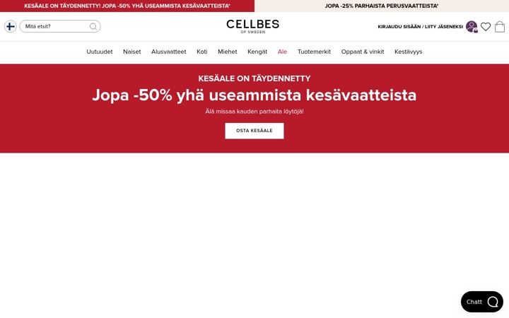 Snímek obrazovky cellbes.fi