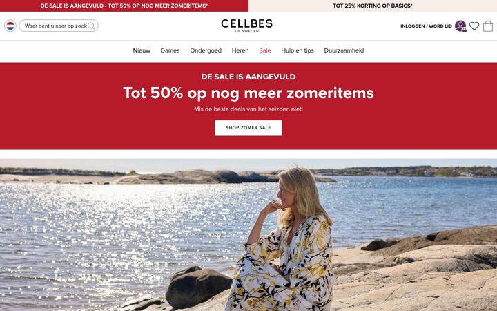 Ekrānuzņēmums no cellbes.nl