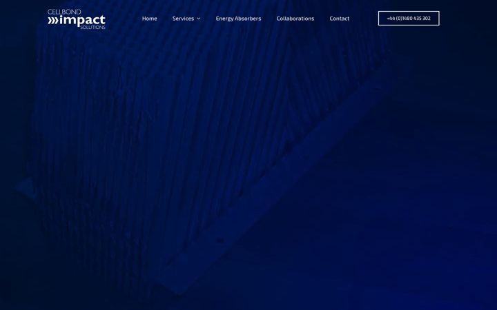 Screenshot of cellbondimpactsolutions.com