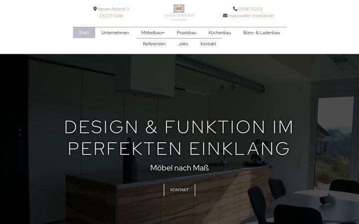 Screenshot of celler-moebel.de