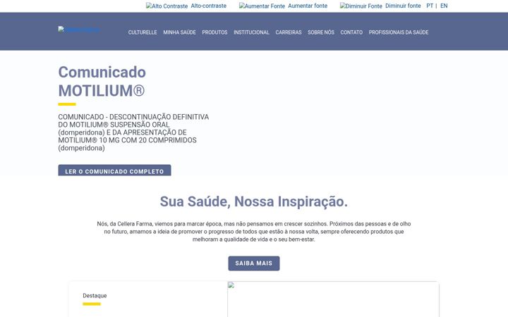 Screenshot ta' celleraconsumo.com.br