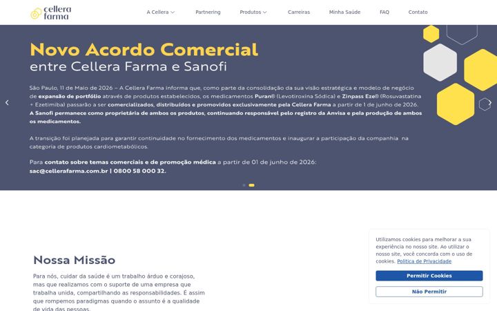 Screenshot ta' cellerafarma.com.br